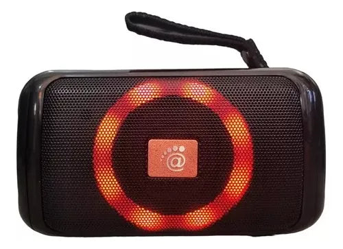 Mini Bocina Led Portátil Bluetooth Parlante Tf Radio Fm Usb Diseño