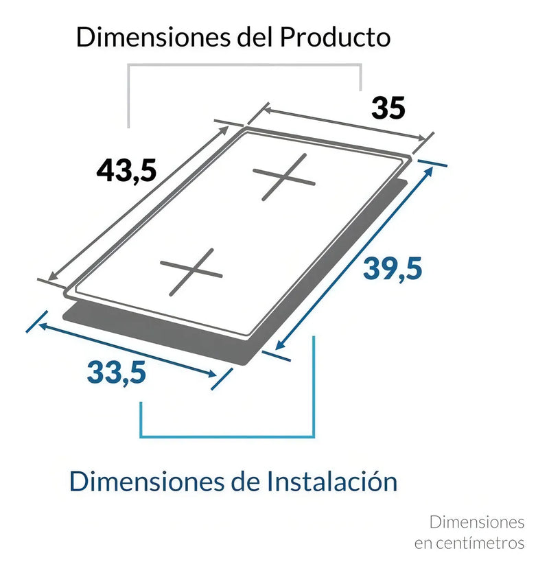 Estufa Sp 5002 Inox Challenger 43.5x35 Cm Electrica Color Plateado