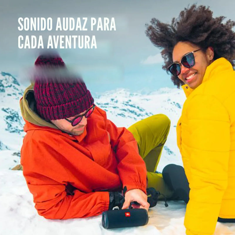 Altavoz Bluetooth A Prueba De Agua Portátil Pequeño Negro