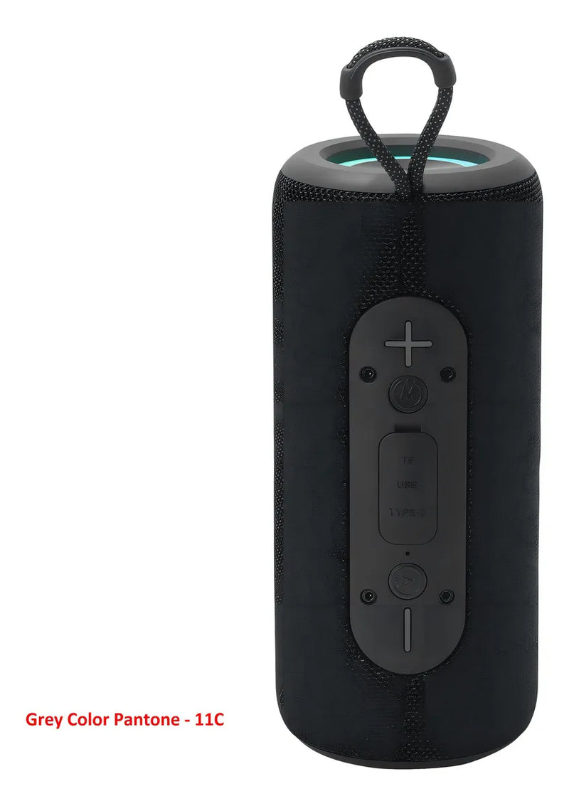 Parlante Bluetooth Tws Portatil Radio Usb Microfono Bowmann Color Negro
