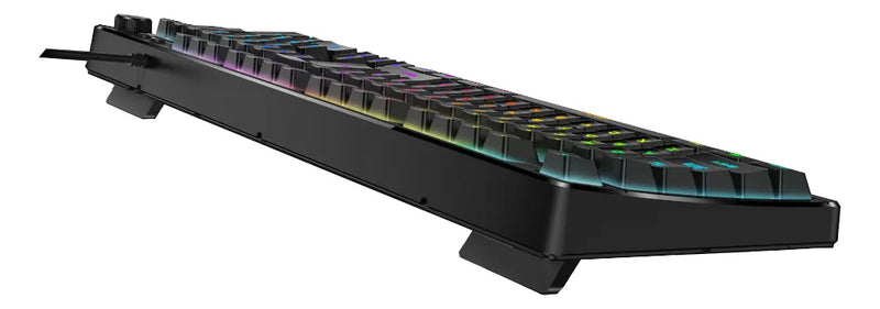 Teclado Genius Scorpion K7 Teclado Negro Idioma Español Latinoamérica