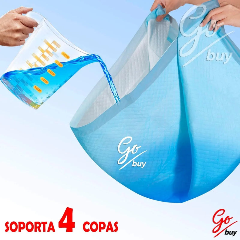 Pañales Entrenadores Para Perro Pads Desechables Mascotas Azul