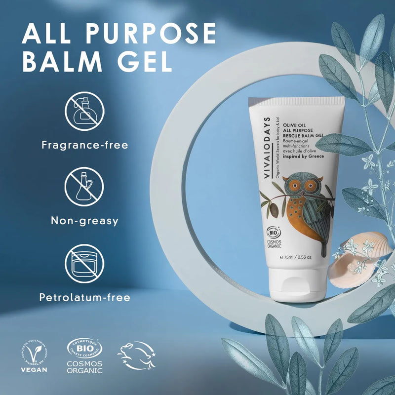 Vivaiodays - Gel De Bálsamo De Rescate De Aceite De Oliva .