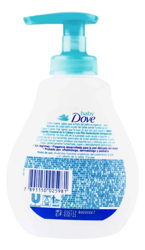 Jabón Dove Baby Recien Nacido 200 Ml