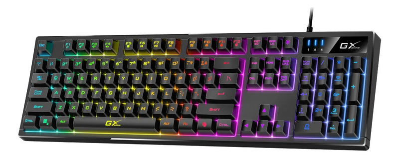 Teclado Genius Scorpion K7 Teclado Negro Idioma Español Latinoamérica