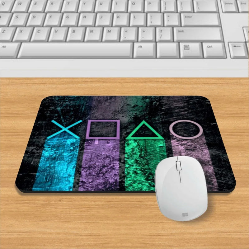 Pad Mouse Pads Gamers Control Play Negro