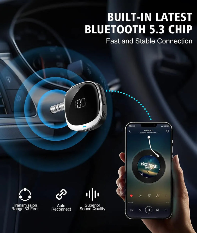 Adaptador Bluetooth 5.3 Audio Profesional, Sala Conferencia