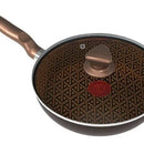 Sarten Color Marrón Oscuro