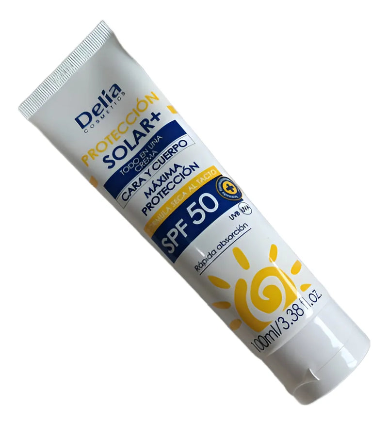 Bloqueador Protector Solar Cara
