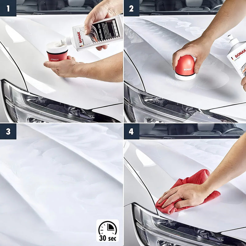 Sonax Polish & Wax Color Blanco Cera Abrillantador 500 Ml