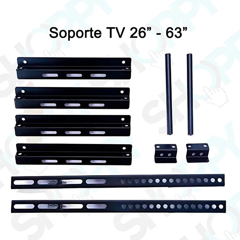 Soporte De Pared Para Televisor De 26 A 63 Pulgadas Color Negro