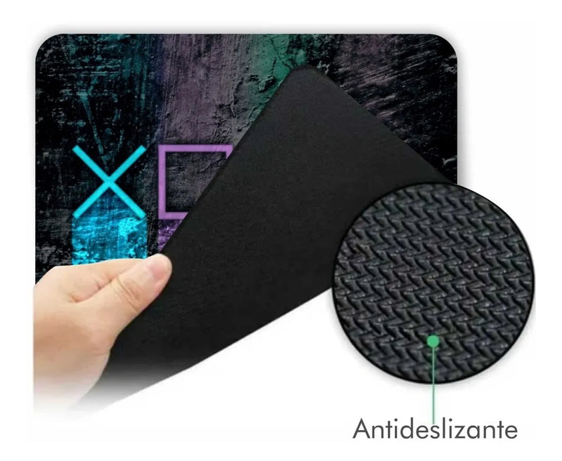 Pad Mouse Pads Gamers Control Play Negro