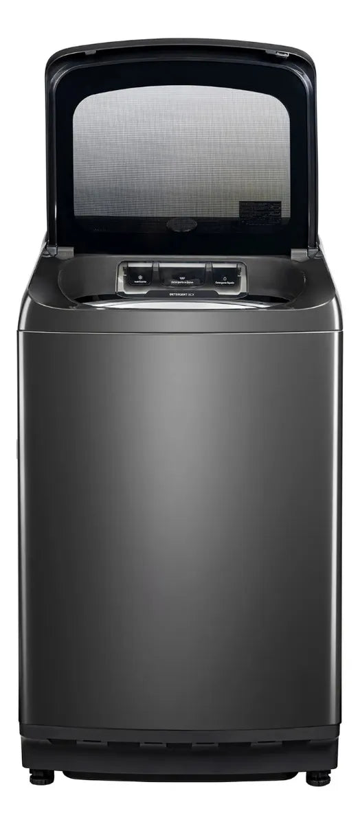Lavadora Midea 16 Kg Wave Wash Gris Carga Superior