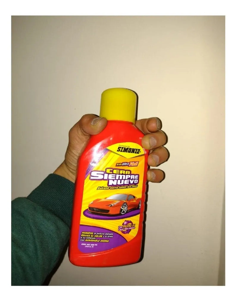 Brillo Para Carros Revive Color Buen Olor Cera Automovil