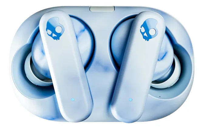 Audifonos Skullcandy Ecobuds Tw In Ear Glacier Color Celeste Luz Agua