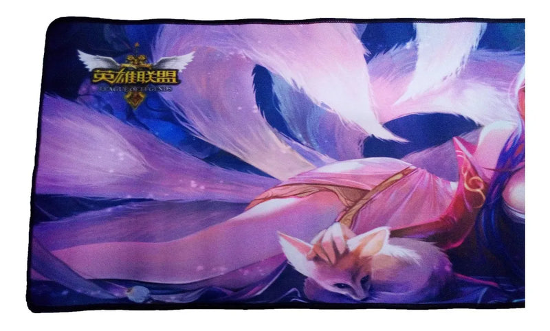 Mouse Pad Gamer Extra Largo De 80cm X 30cm Azul Oscuro