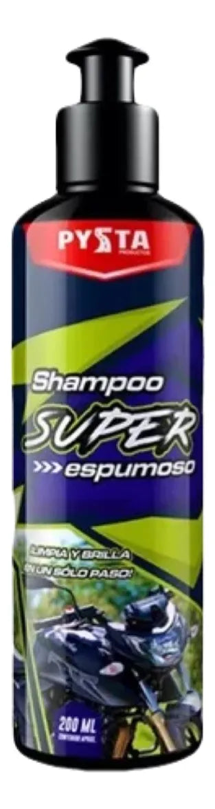 Shampoo Brillador Limpiador Moto Carro Promo