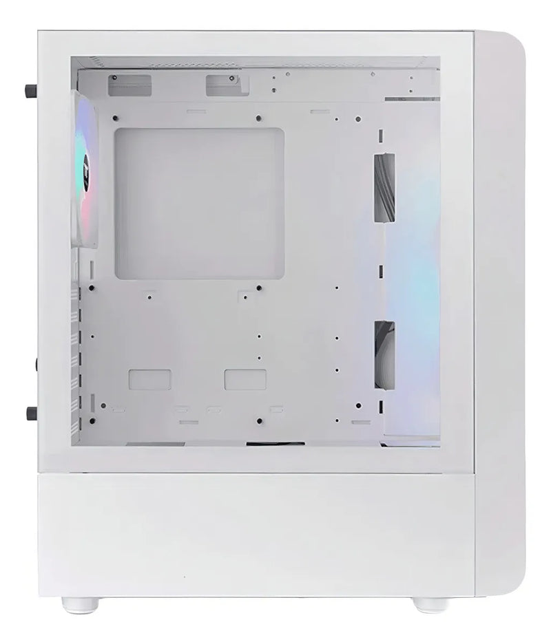 Caja Atx Thermaltake S200 Argb (blanco) + Fuente 650w Bronce Color Blanco