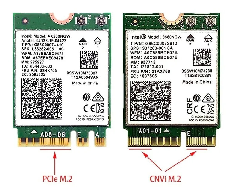 Tarjeta Adaptadora Wifi M.2 A Mini Pcie