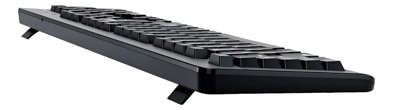 Kit de teclado y mouse Alámbrico Genius KM-160 de color negro- En español