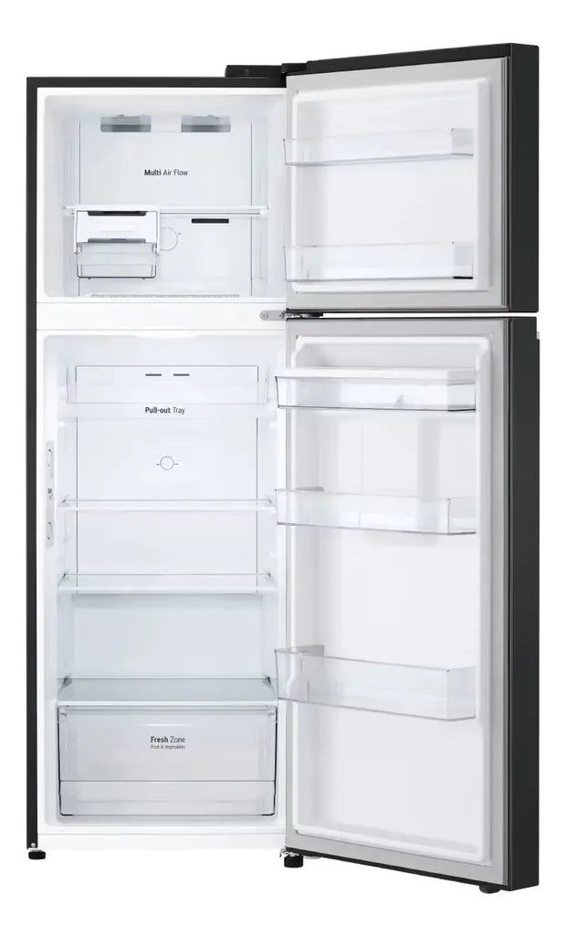 Nevera LG Top Freezer Doorcooling Thinq 334 Lt Negra