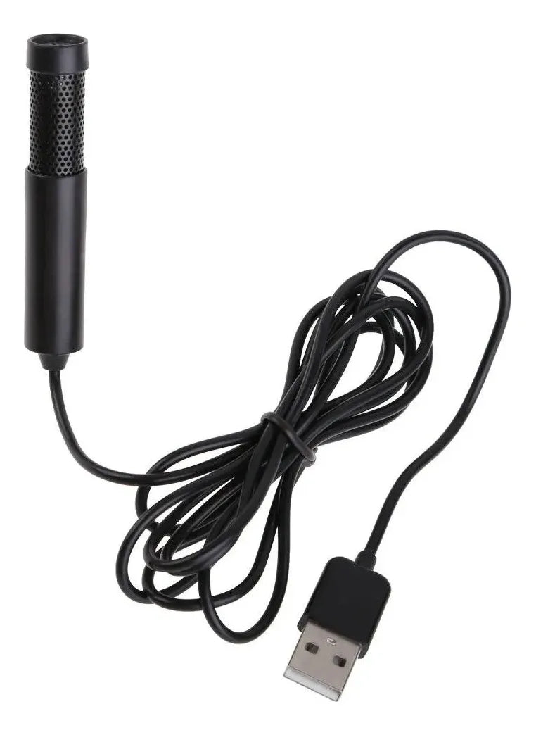 Mini Microfono Sf555b Omnidireccional Portatil Usb Color Negro