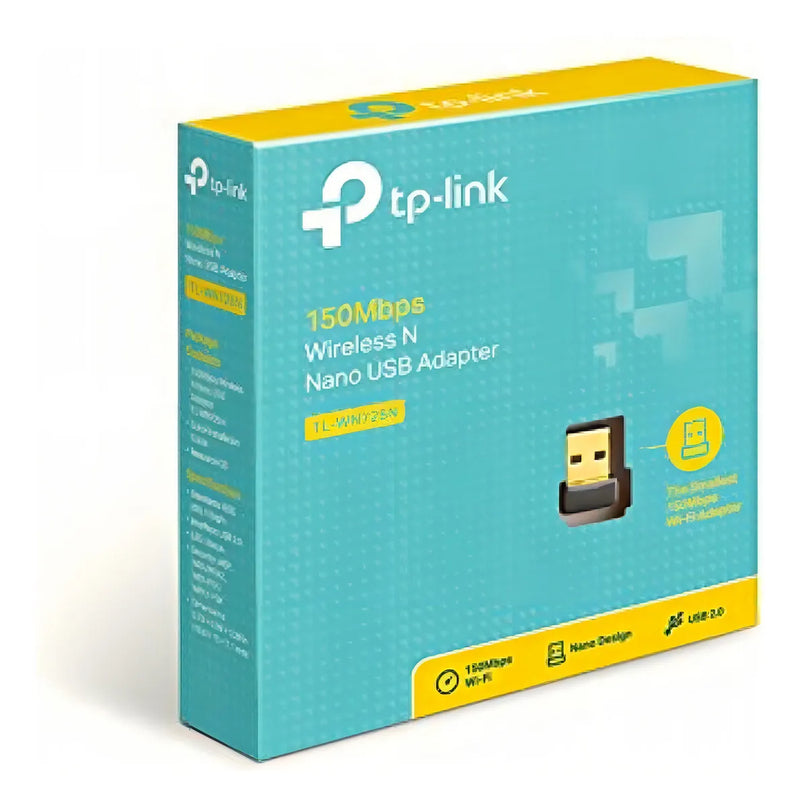 Tp-link Tl-wn725n Adaptador Usb Nano Inalámbrico N De