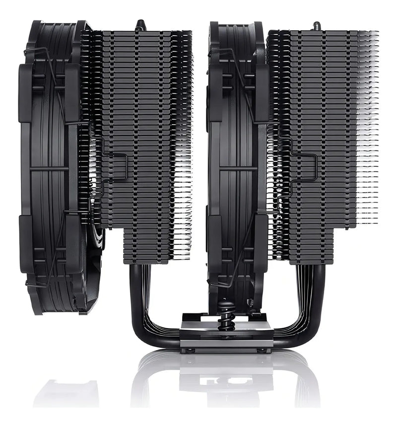 Disipador Para Cpu Noctua Nh-d15 Chromax.black, Intel Y Amd Led Negro