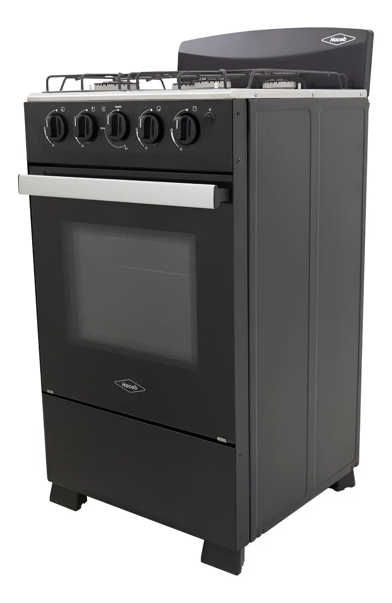 Estufa Romero Torre Haceb 50 Cms Gas Natural Negra Color Negro