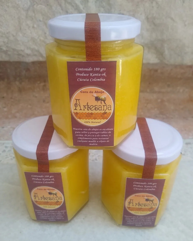 Cera De Abeja Para Madera, Tablas De Cocina Natural Amarillo