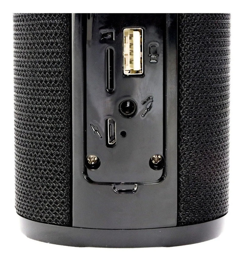 Bocina Bluetooth Portátil 1hora Boc060 Color Negro