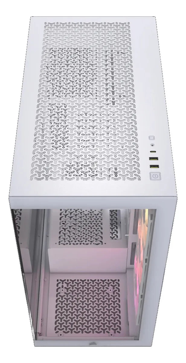 Gabinete Corsair 3500x Argb Mid-tower Atx Icue Link Blanco