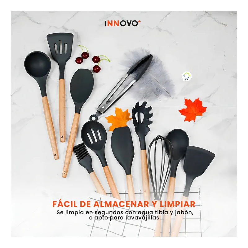 Freidora De Aire Nobelsound Air Fryer Doble Bandeja Con Utensilios Cuchillos Incluidos