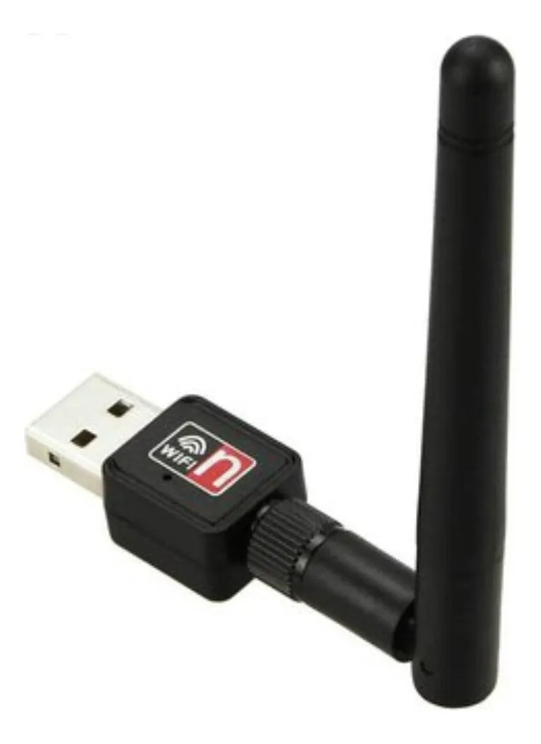 Adaptador Wifi Usb 600mbps Antena 802.iin 802-1 Wireless