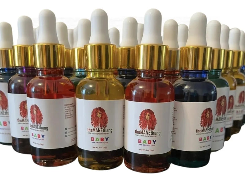 Themanethang Aceite Para El Crecimiento Del Cabello Del Beb.