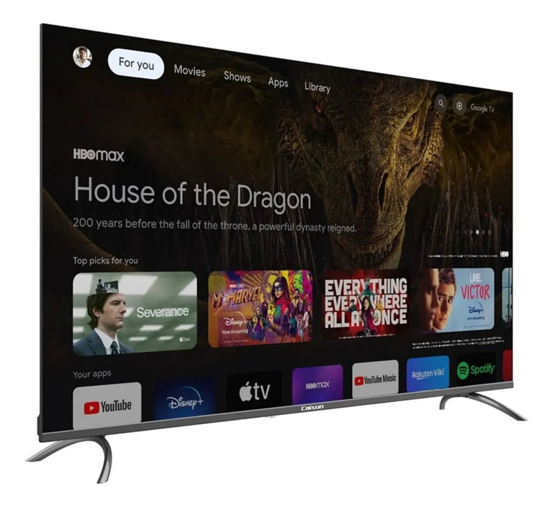 Televisor Caixun 65 Pulgadas Uhd Smart Tv Google C65vaug