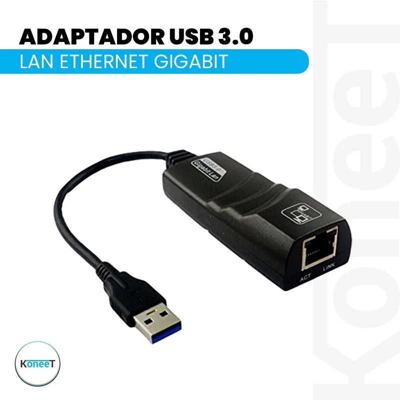 Tarjeta Convertidor Adaptador Usb 3.0 A Rj45 Red Lan Gigabit