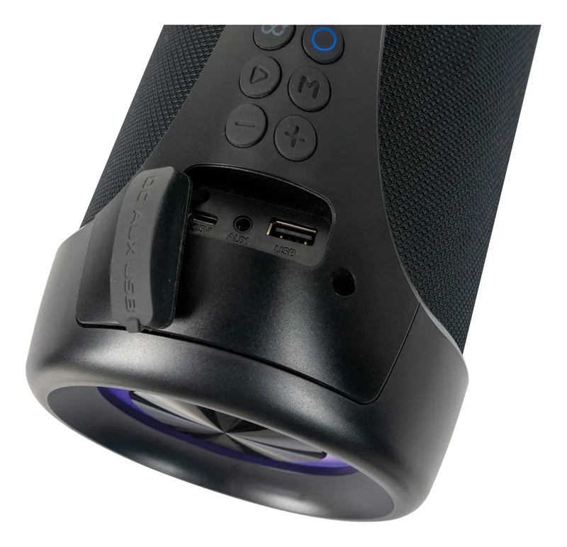 Parlante Portatil Challenger Bluetooth Usb 50w Sc50 Color Negro