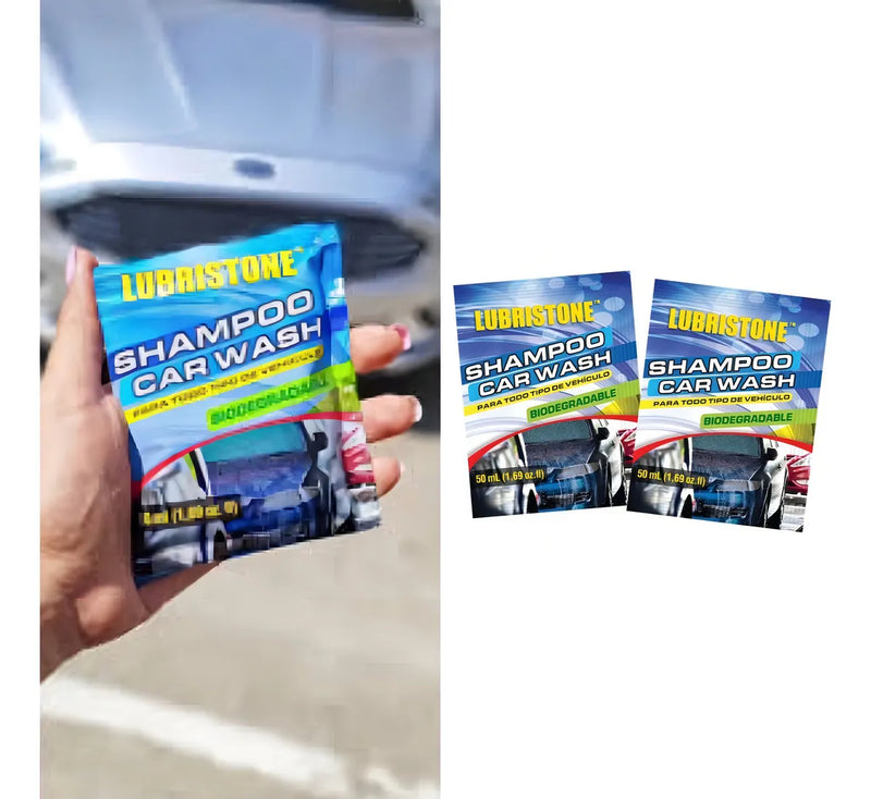 Shampoo Car Wash Lubristone Sachet 2 Unidades