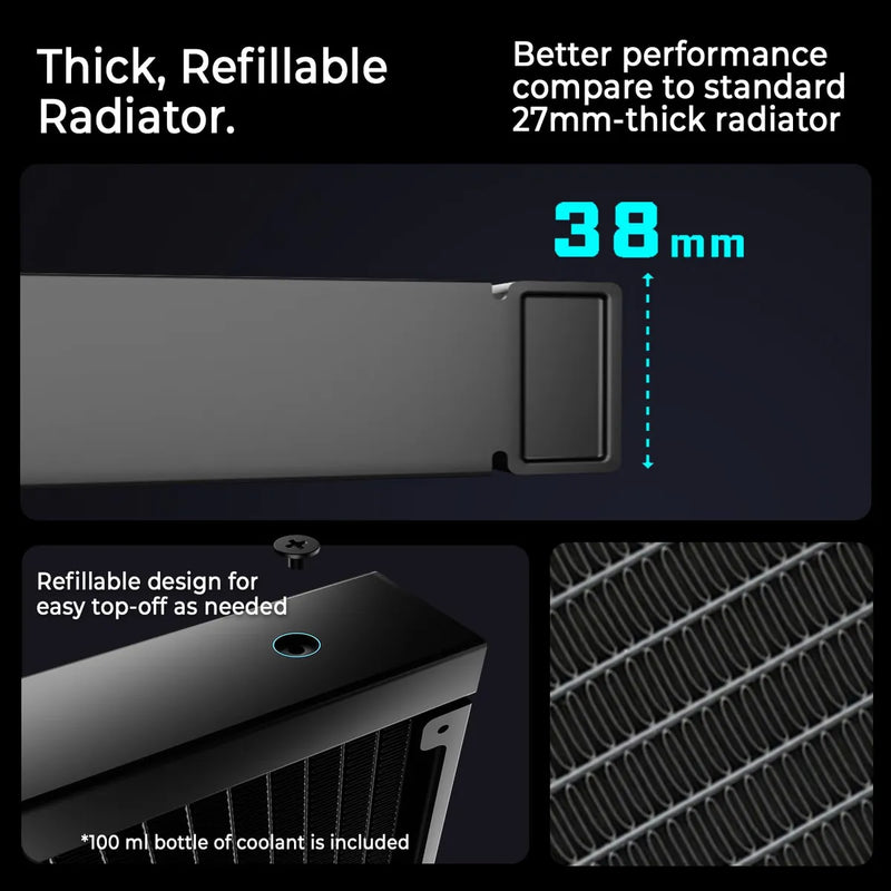 Enermax Liqmaxflo - Enfriador Liquido De Cpu A-rgb Aio De 16