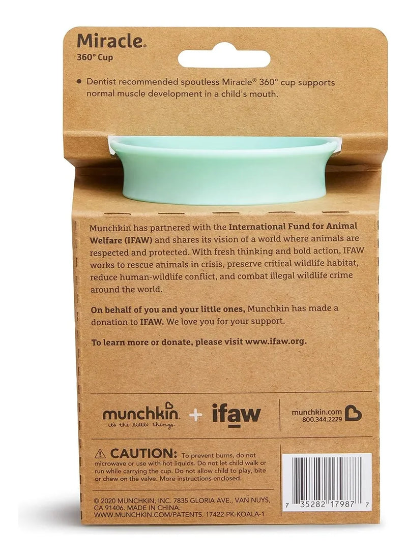 Vaso Entrenador Para Bebé Animal Koala Munchkin Miracle 360 Agua