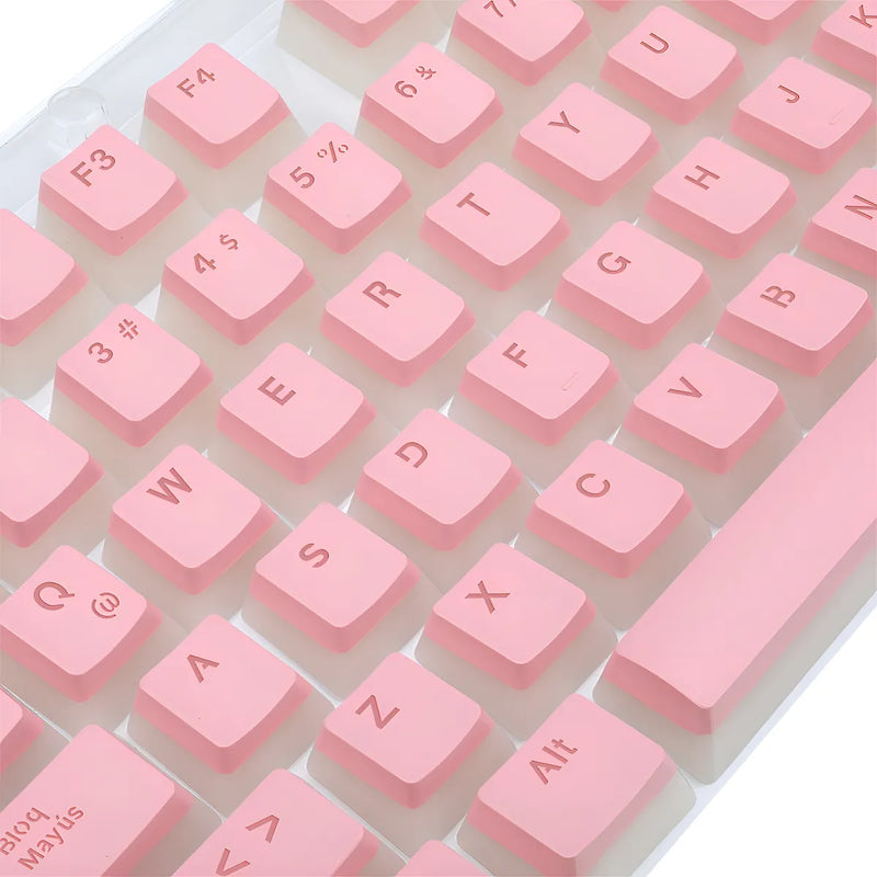 Redragon A130p-sp Keycaps Scarab Pink Para Teclado Mecanico Color Del Teclado Rosa