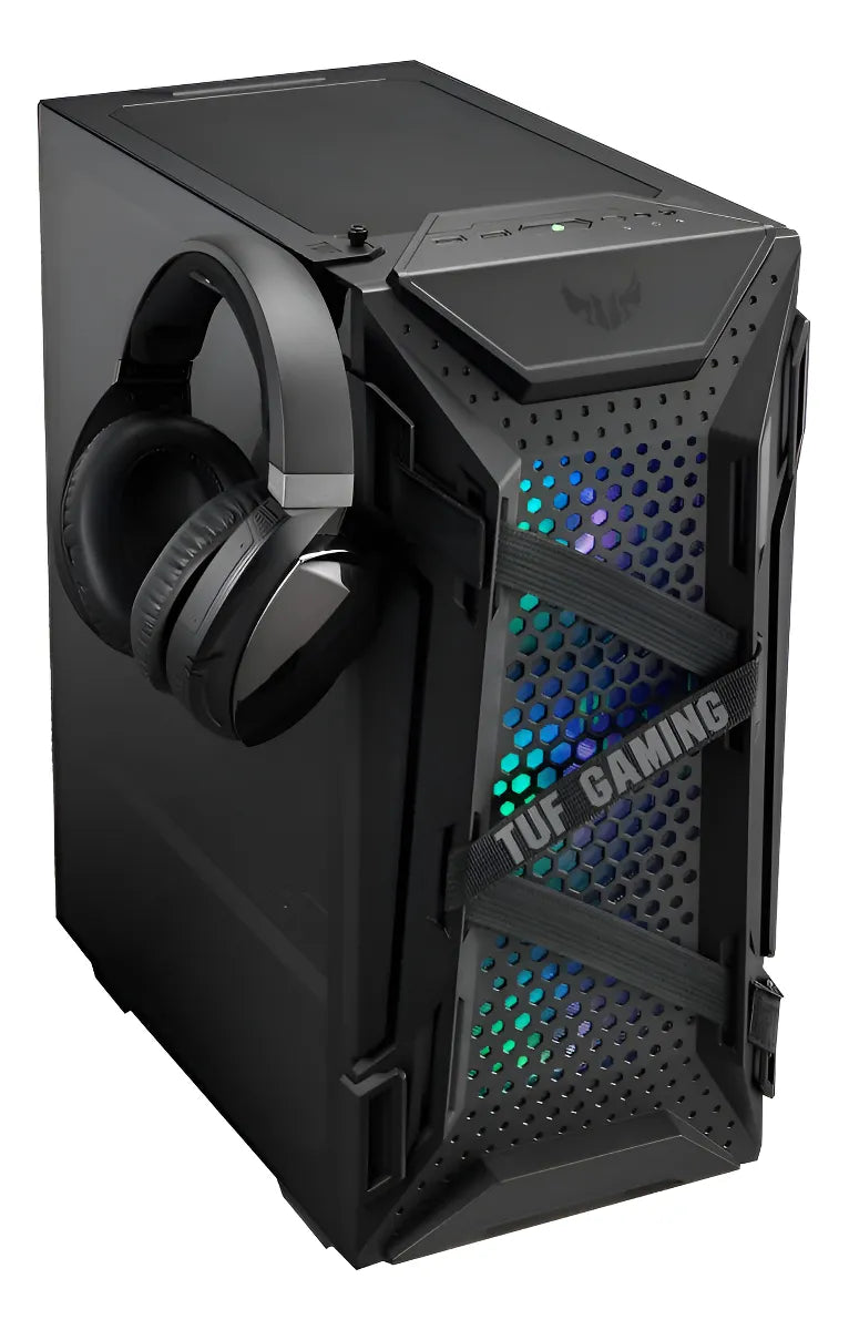 Gabinete para computadora de escritorio Asus TUF Gaming GT301 negro
