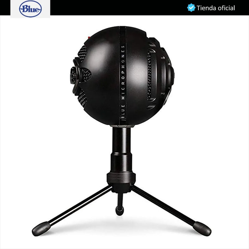 Blue Snowball Ice, Micrófono Usb Para Streaming / Grabación Gloss Black