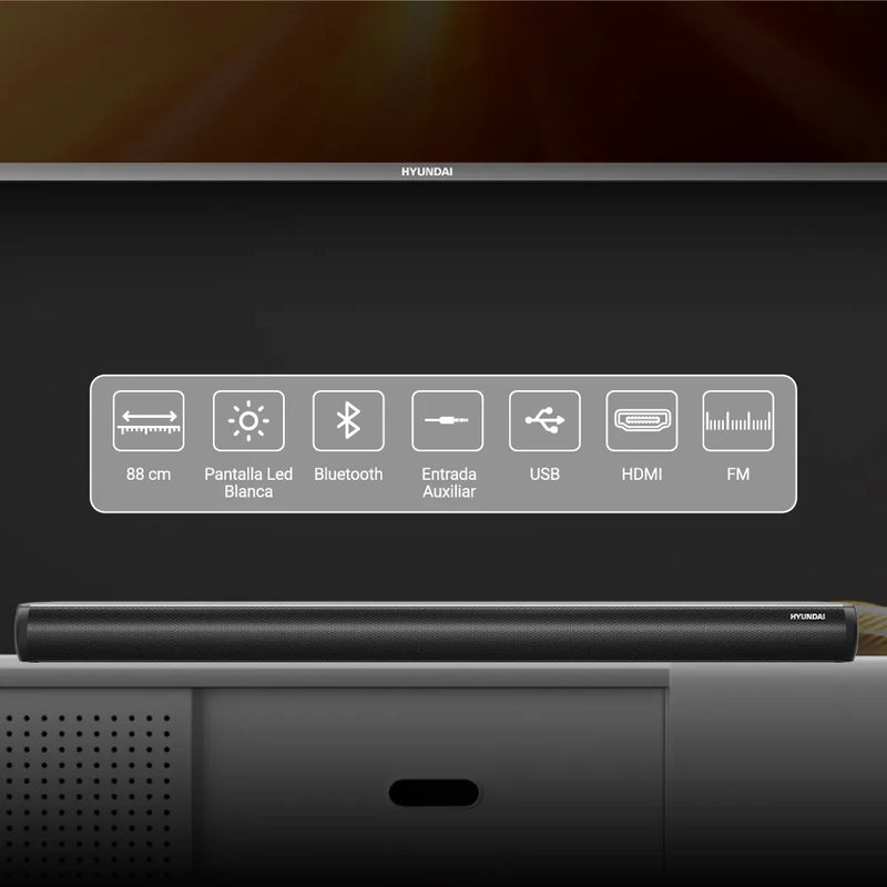Combo Televisor 58 Pulgadas G + Barra De Sonido Bluetooth/fm