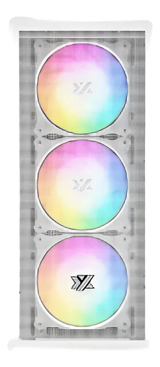 Chasis Airone 100 Mesh 1m-w Blanca 6.fan 120mm