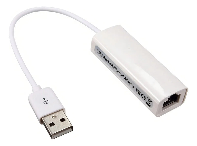 Adaptador Usb Ethernet Red Lan Ethernet Rj45 A Usb 2.0