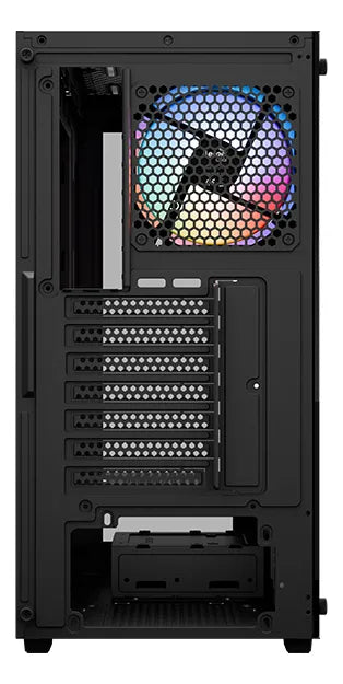Chasis Gabinete Caja Gamer Aerocool Pivot Argb Negro