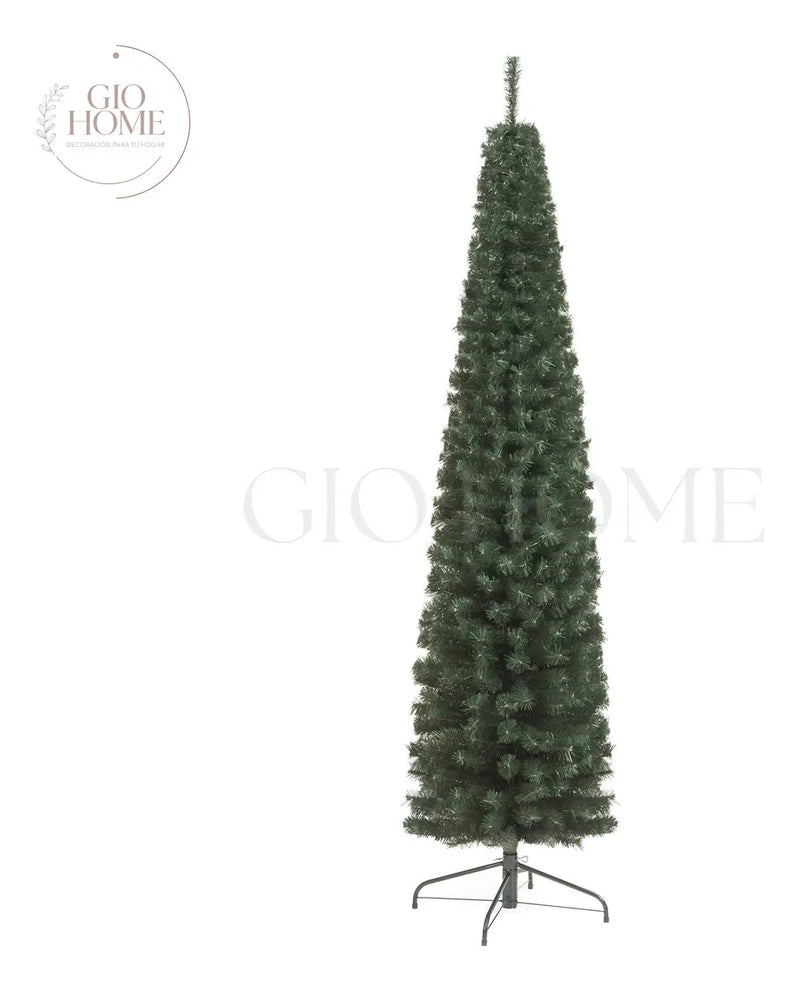 Arbol De Navidad Vermont 2.00m 425 Puntas Gio Home Pino Navideño Look Natural Base Metalica Artificial Para Decoracion Con Bolas Adornos Extensiones Cintas Bombillos Botas Campanas Luces Estrella Noel