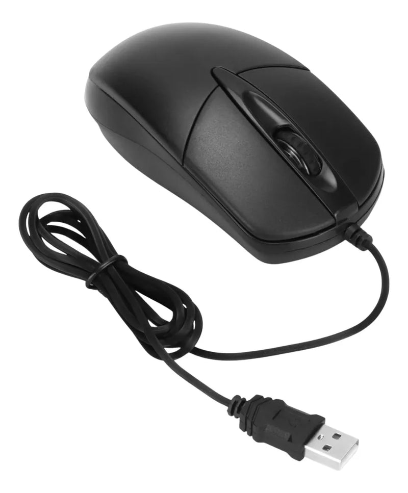 Teclado Y Mouse Usb En Combo H-8810 Alambrico Negro
